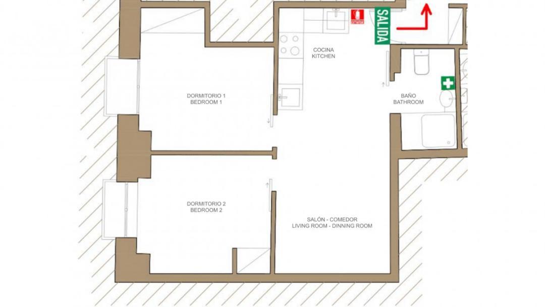 Comfy And Centric- 2Bd 1Bth- Espoz Y Mina Apartment Madrid Exterior foto